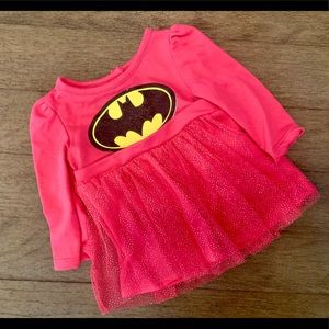 EUC Girls Batman tutu dress